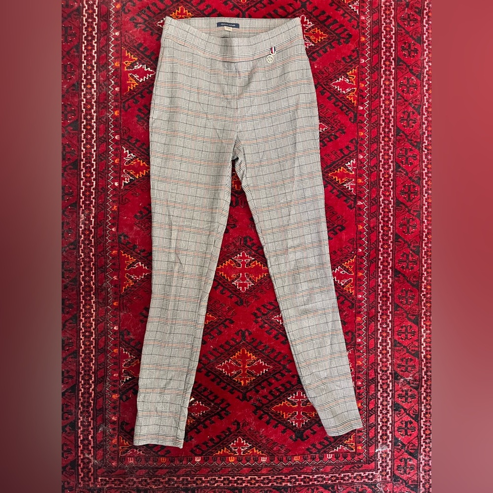 Plaid Gray and navy pants